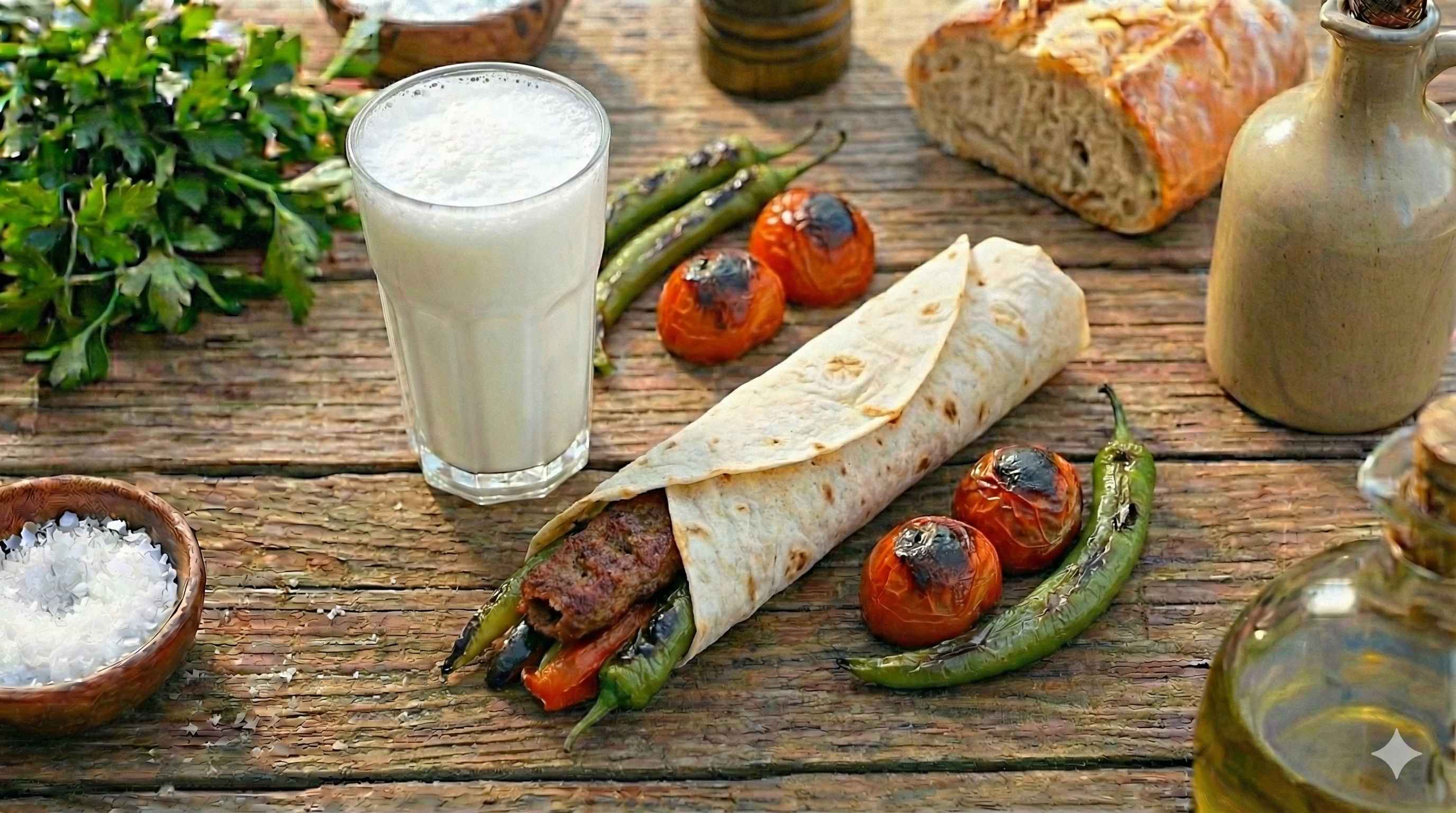 Dürüm + Ayran Menü